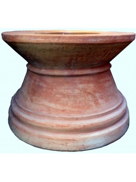 Great terracotta base H.36cms/Ø46cms