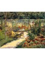 Edouard Manet my garden 1881