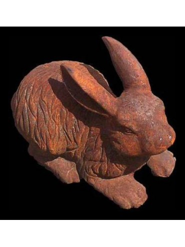 Cast-iron rabbit