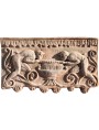 Terracotta Roman ancient bas-relief repro