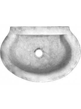 small Sink in white carrara marble