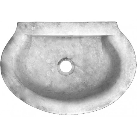 small Sink in white carrara marble