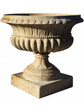 Piedmontese terracotta vase