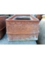 Ancient terracotta rectangular vases