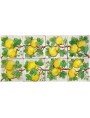 Maiolica tile with Quince fruits