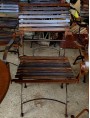 Sergio's Armchairs forged iron and wood