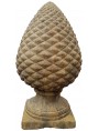 Pinecone in concrete 44 cms height