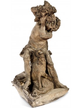Da Pietro Bernini, secolo XIX satiro a cavallo di una PANTERA