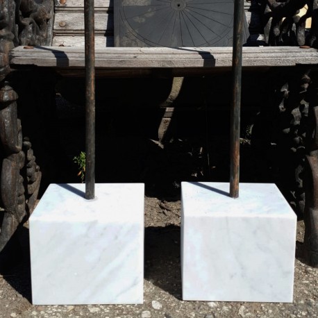 Rectangular Marble stand for terracotta sculpture