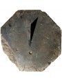 Octagonal sundial in Black slate from Franch