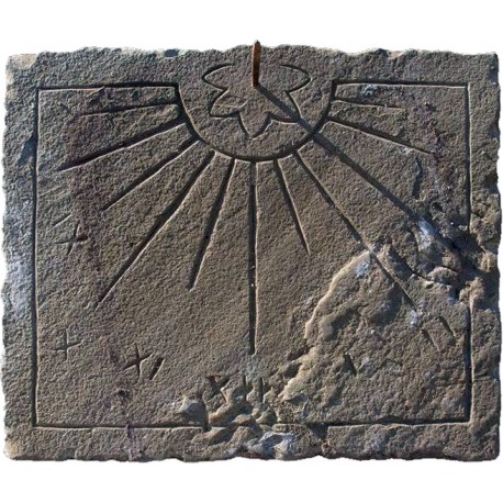 Ancient design - Stone sundial - sandstone