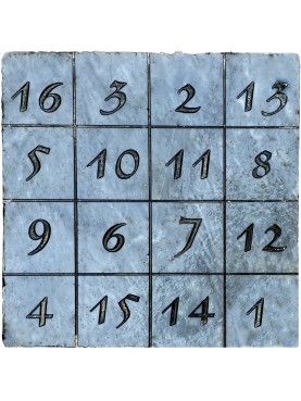 Il Quadrato magico - La tabella del Durer - marmo