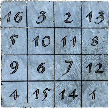The Magic Square - The Durer's table - marble
