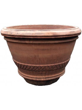 Terracotta Citrus vase Ø95cms typical form of Impruneta (Florence)