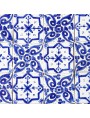 hand-made Majolica Morocco tile panel - 1 sm 100 tiles