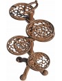 Cast iron flowers stand with six arms