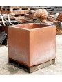 Great Square terracotta box 71x71x68cm flowerpot