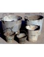 Ancient zinc containers