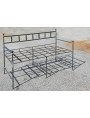 Garden Settee iron bench with 2 seats -forged iron - Droulers