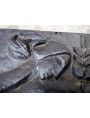 Fireplace slab from the Deco period - woman with wheat