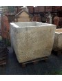 GIGANTIC Colonnata marble basin for lard