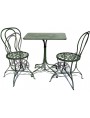 Two chairs and 1 coffee table # 13288 TTL 3 pieces € 900.00