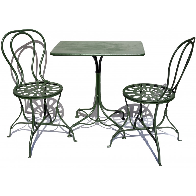 Chairs And One Table All Forged Iron, Zulily Outdoor Furniture