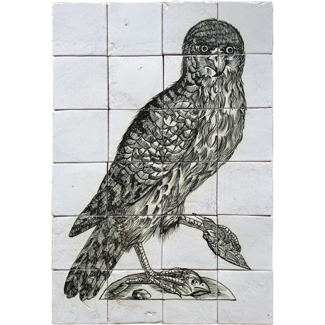 Tiles Panel Falcon by Aldrovandi