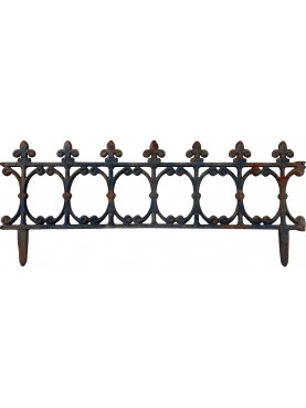 Cast-Iron Victorian Flowers Bed