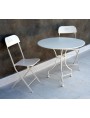 Due sedie ed un tavolo Boldini Ø55 cm TTL € 620,00
