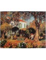 Georges d'Espagnat, landscape in Cagnes, c. 1913. Post-impressionism