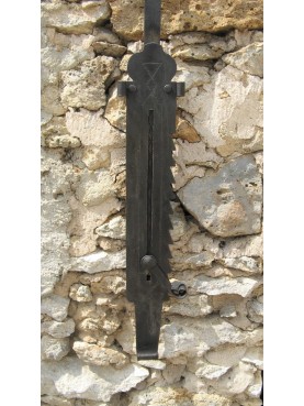 ancient french fireplace chain