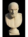 Crisippo di Soli busto in terracotta filosofo