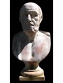 Chrysippus of Soli philosopher terracotta bust