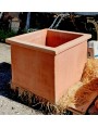 Great Square terracotta box 57x57xh54 cm flowerpot