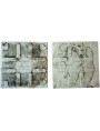 Richard Ginori original 15x15cm antique tiles