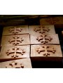 Brick for barns with Pisan cross
