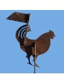 Sicilian antique wind cock in WROUGHT IRON