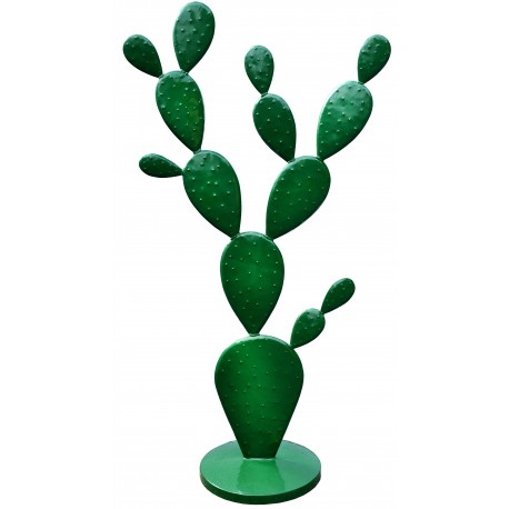 Prickly pear large wrought iron tree