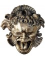 Mascherone Altoviti fusione in bronzo patinato per fontana