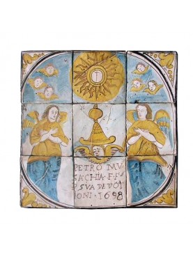 Pannello devozionale 1698