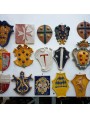 Majolica coat of arms - Medici arms with six spheres - our production