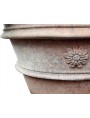 Tuscan Vase Ø 90 cms Impruneta flowerpot with lions heads
