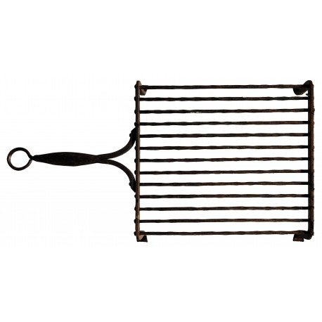 Iron grill for fireplace or barbecue of our production