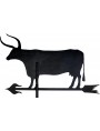 Buffalo cow Maremmana wroughtiron weathervane