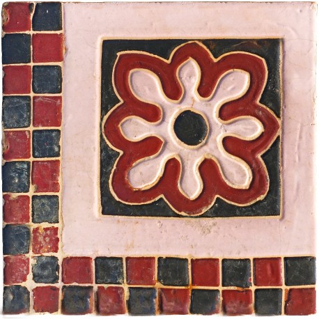 Ancient liberty majolica tile