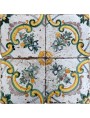 Ancient majolica tile - floor mosaic
