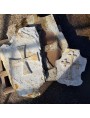 Croce di Malta scolpita in pietra