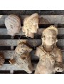 Testa della Lupa di Roma - terracotta patinata