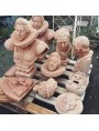 Terracotta masck of Capitoline Museums, our production